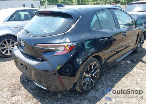 2019 Toyota Corolla Xse из США, поврежденный, VIN JTNK4RBE1K3020166